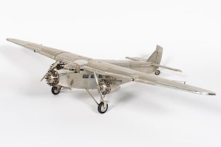 Tin Goose Ford Tri-Motor Cargo Airplane Model
