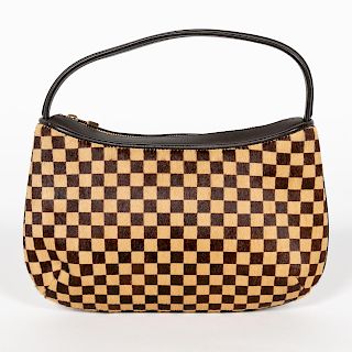 Louis Vuitton Damier Sauvage Checkered Handbag