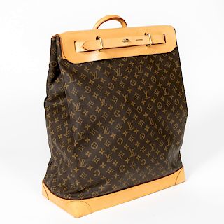Louis Vuitton Monogram Steamer 45 Travel Handbag