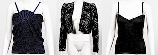 3pc Yves St. Laurent Group, Jacket & Two Camisoles