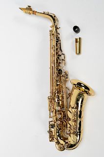 Yanagisawa Cased Brass Alto Saxophone