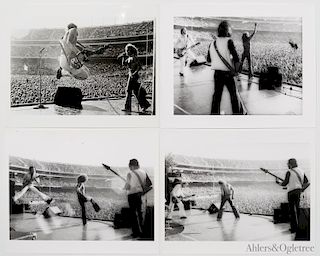 Four, Michael Zagaris 1976 "The Who" Photographs