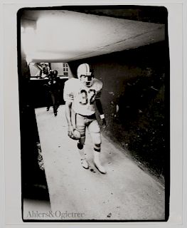 Michael Zagaris 1979 "O.J Simpson" B&W Photograph