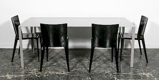 5pc, Molteni & C Kitchen Table w/ Four Chairs