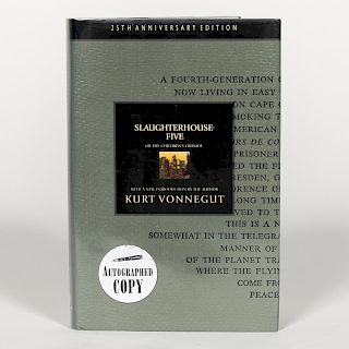 Kurt Vonnegut, Jr., "Slaughterhouse Five", Signed