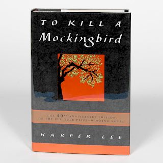 "To Kill a Mockingbird" 40th Anniversary Signed Ed