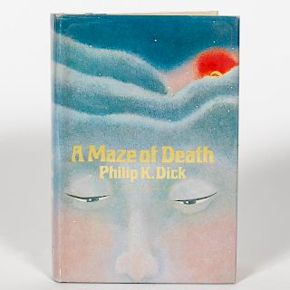 Philip K. Dick "A Maze of Death" 1st Ed. w/ Plate