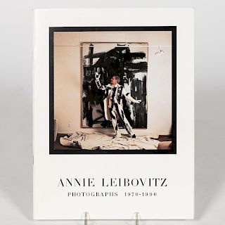 Signed "Annie Leibovitz Photographs 1970-1990"