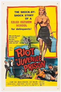 "Riot In Juvenile Prison" Original Movie Poster