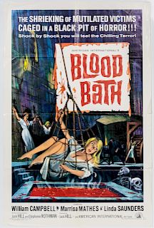 "Blood Bath" 1966 Original Movie Poster