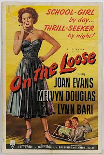 "On The Loose" 1951 Original Movie Poster