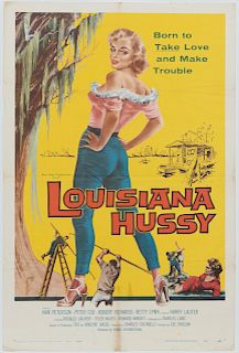 "Louisiana Hussy" 1959 Original Movie Poster