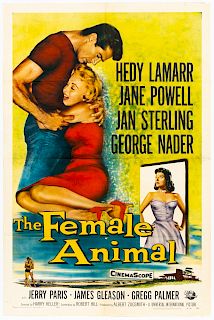 "The Female Animal" 1958 Original Movie Poster