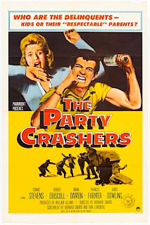 "The Party Crashers" 1958 Original Movie Poster