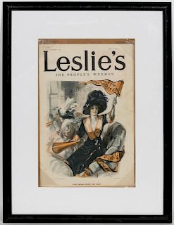 Leslie's 1912 "Votes For Women" 10c Magazine