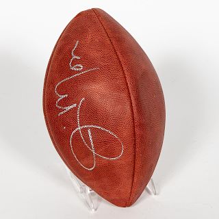 J'Mon Moore, Autographed NFL Wilson Football