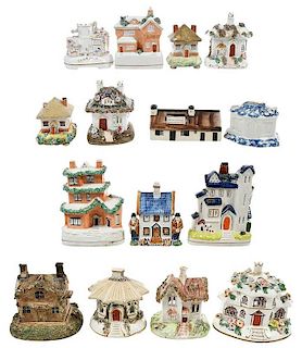 15 Staffordshire Banks and Miniatures