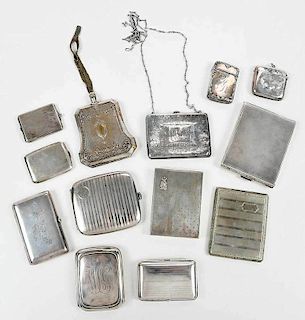 13 Silver cases