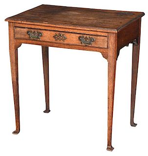Early English Oak Dressing Table