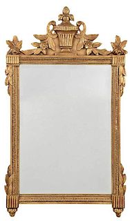 Italian Neoclassical Style Gilt Mirror
