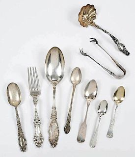 21 Pieces of Assorted Sterling Flatware