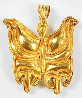 High Karat Gold Pendant