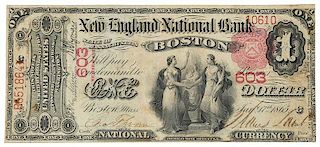 Boston, The New England NB, Charter # 603