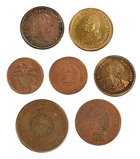 U.S. Civil War, Hard Times, and Other Tokens