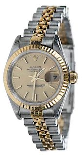 Rolex 14kt. and Stainless Steel Watch