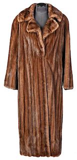 Full Length Galanos Mink Coat