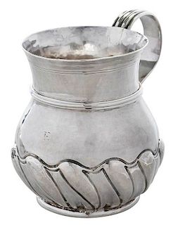 James II English Silver Mug