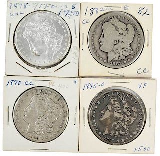 26 Key Date U.S. Silver Morgan Dollars
