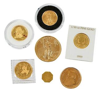 Assorted Gold Coins