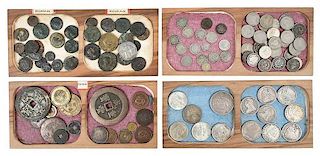 Over Twenty Educational Coin Trays