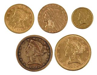 U.S. Gold Coin Lot