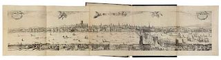 After Visscher, Panoramic View of London