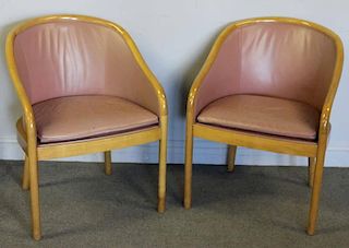 Vintage Pair of Baker Armchairs.