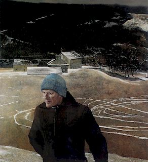 AFTER ANDREW WYETH (1917-2009) OFFSET POSTER