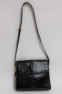 YSL Black Patent Leather Shoulderbag