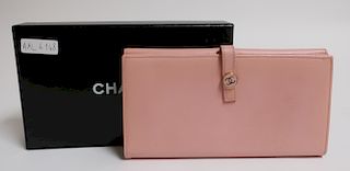 Chanel Baby Pink Card Holder Wallet