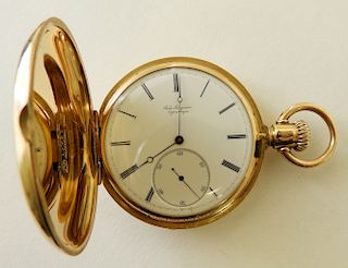 Jules Jurgensen 18K Yellow Gold Pocket Watch