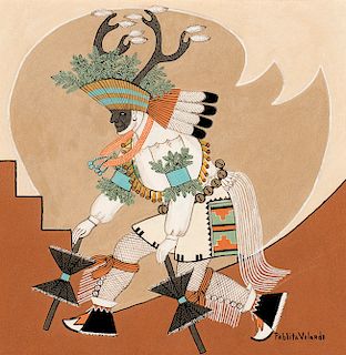 Pablita Velarde (Tse Tsan), Deer Dancer