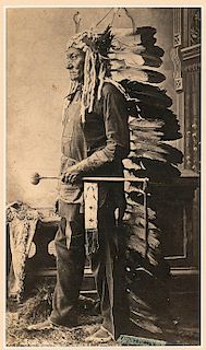 D. F. Barry Cabinet Card, Sitting Bull