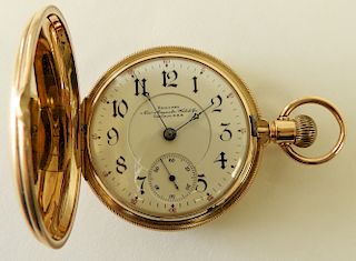 Non-Magnetic Watch Co. 14K Pocket Watch