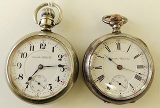 Two Hamilton Watch Co. Pocket Watches