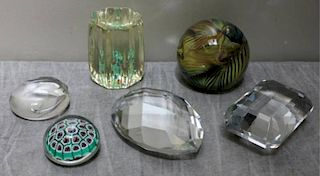 Tiffany & Co. Paperweight Lot Including