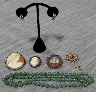 JEWELRY. Antique Jewelry Grouping.