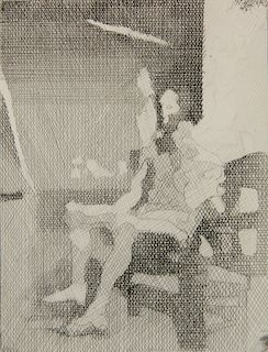 Jacques Villon etching and drypoint