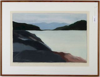 Gail C. Flanery, "St. John's River" Pastel