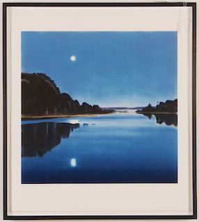 April Gornick, Blue Moonlight Lithograph
